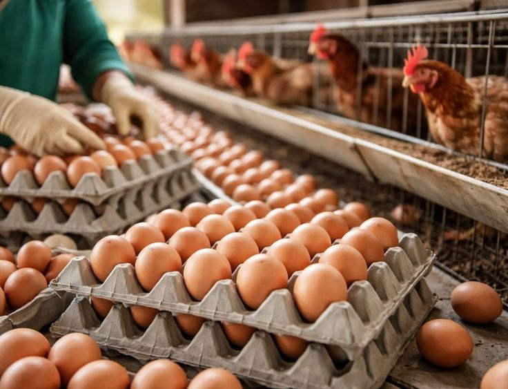 Fresh farm eggs